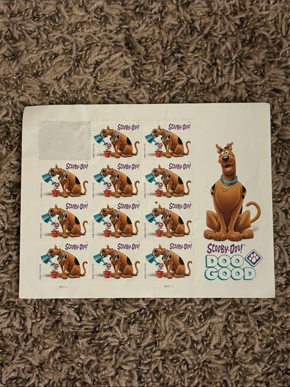 USPS Forever Stamps Scooby Doo 19 count